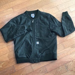 Carhartt Crawford Bomber Jacket Olive M